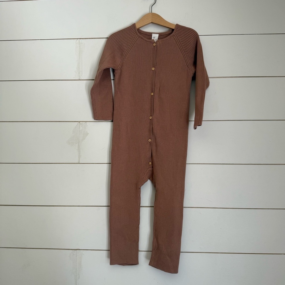H&M neutral sweater romper